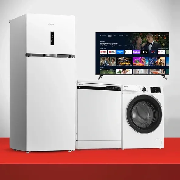 Arçelik buzdolabı, çamaşır makinesi ve bulaşık makinesi