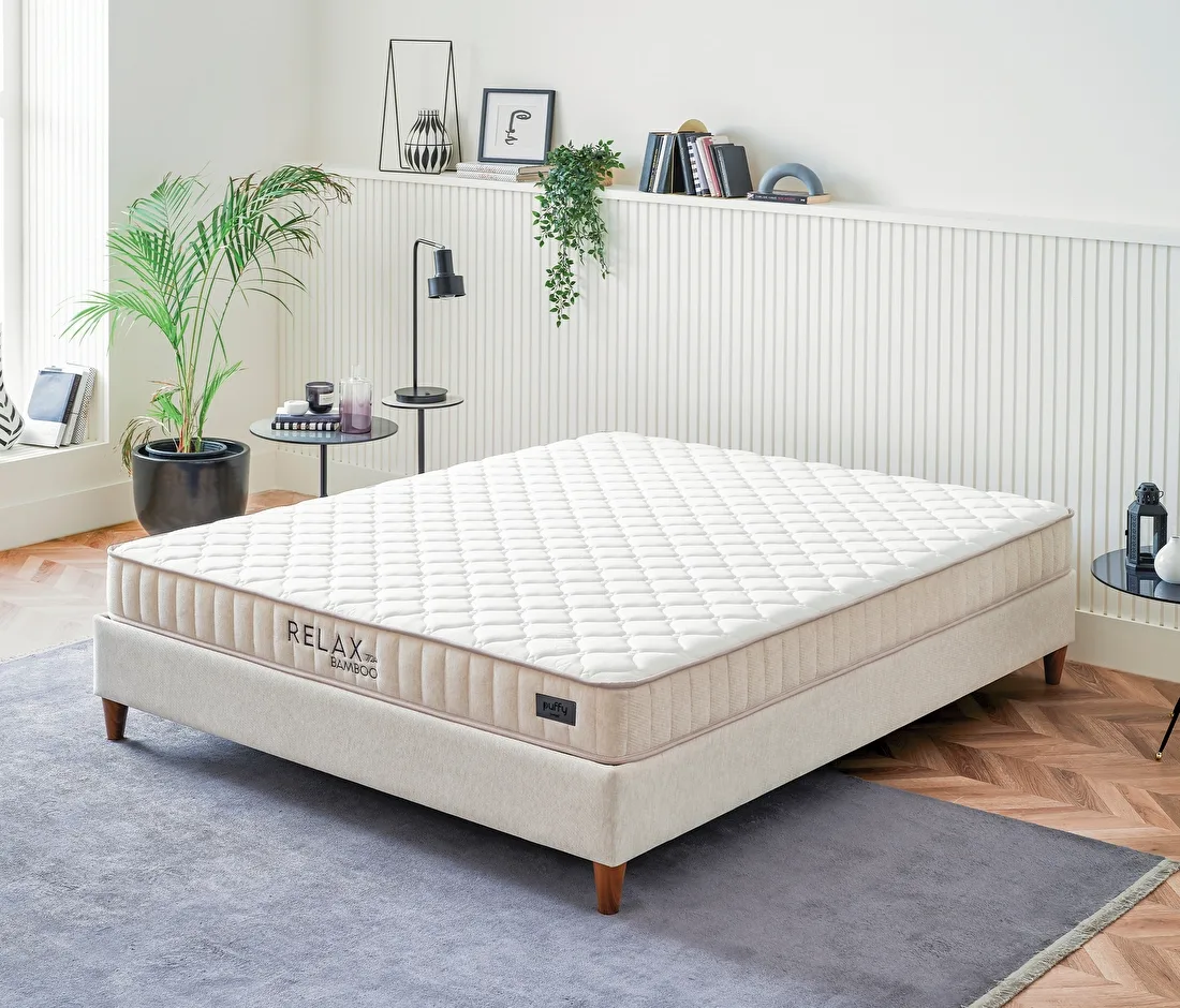 Puffy Relax Bamboo yatak ve baza